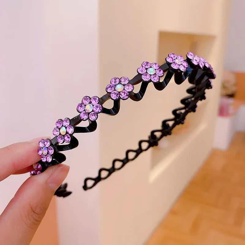 Elegant Non-Slip Rhinestone Hairbands – Stylish Accessories - Image 9