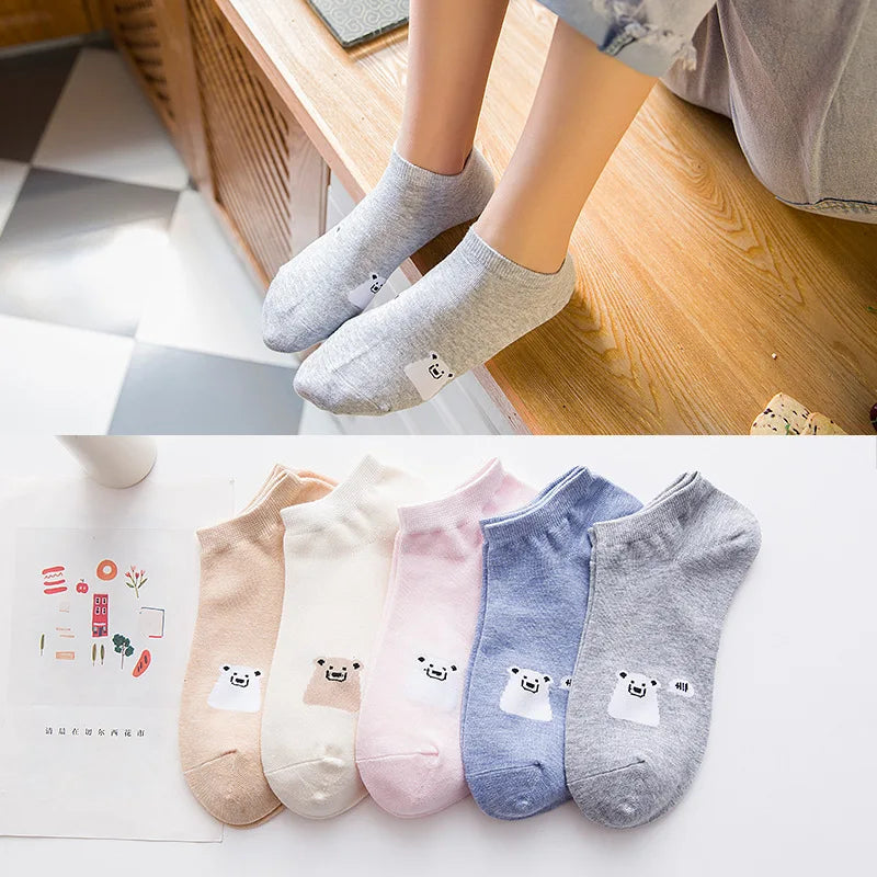 Adorable Cat-Themed Ankle Socks for Fashion-Forward Women - Image 10