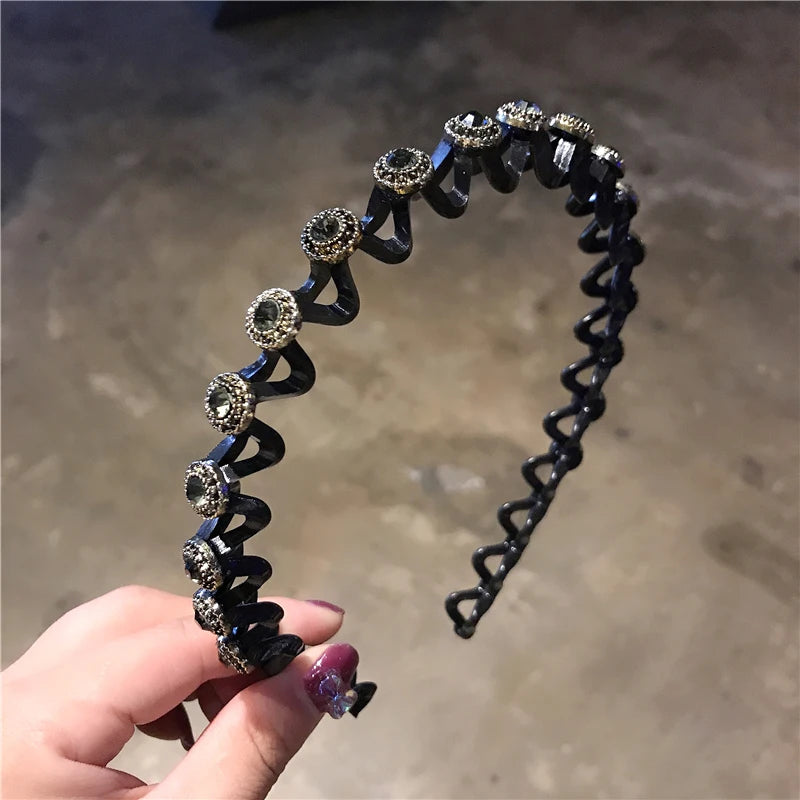 Elegant Non-Slip Rhinestone Hairbands – Stylish Accessories - Image 12