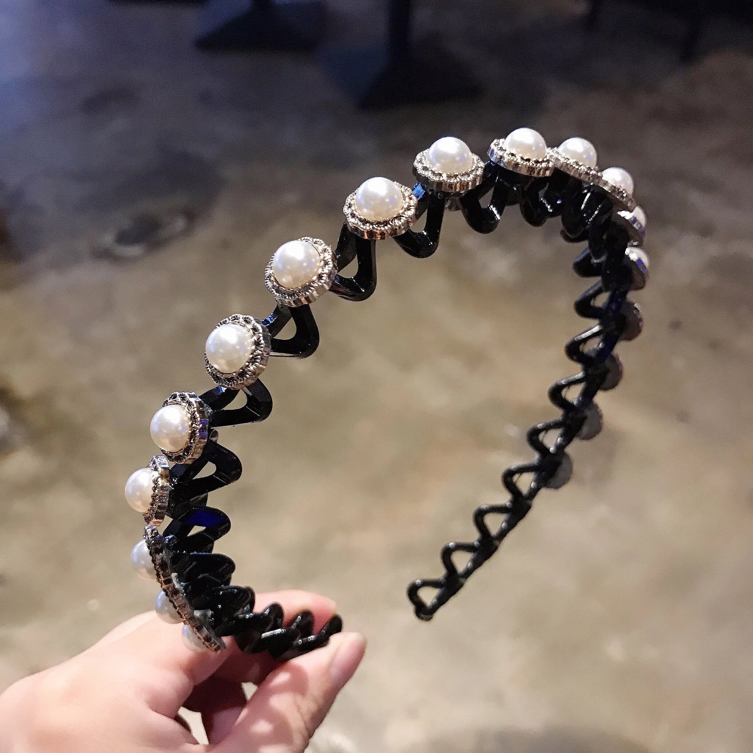 Elegant Non-Slip Rhinestone Hairbands – Stylish Accessories - Image 13