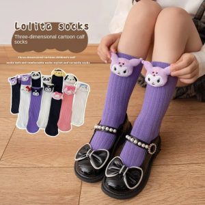Kuromi Melody Cinnamoroll Kitty Cat Sanrio Socks – Kawaii Korean Style