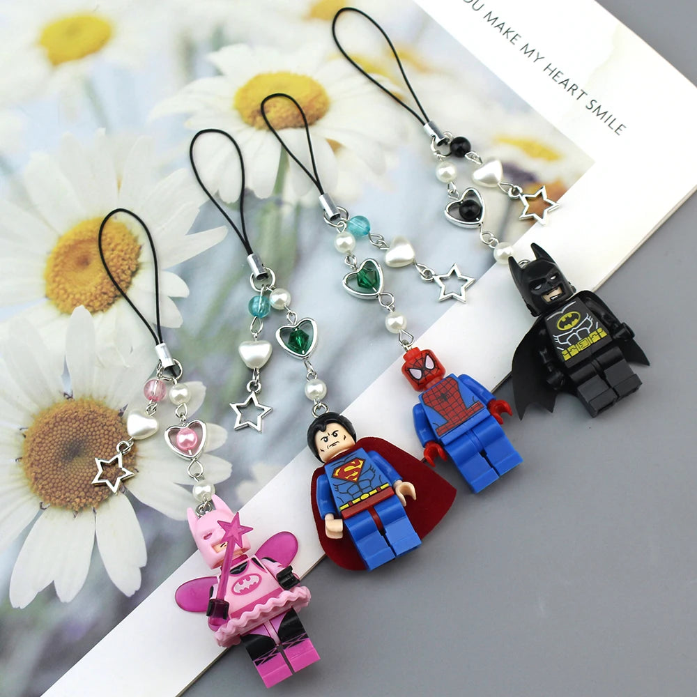 Cartoon 3D Fairy Bat Figure Keychain – Personalized Accessory - Image 3