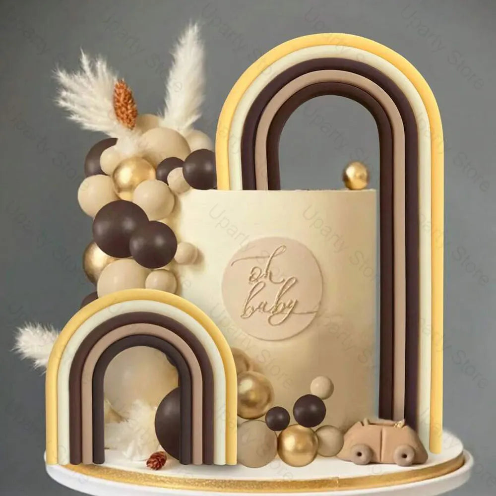 2 Packs Rainbow Cake Toppers - Image 5