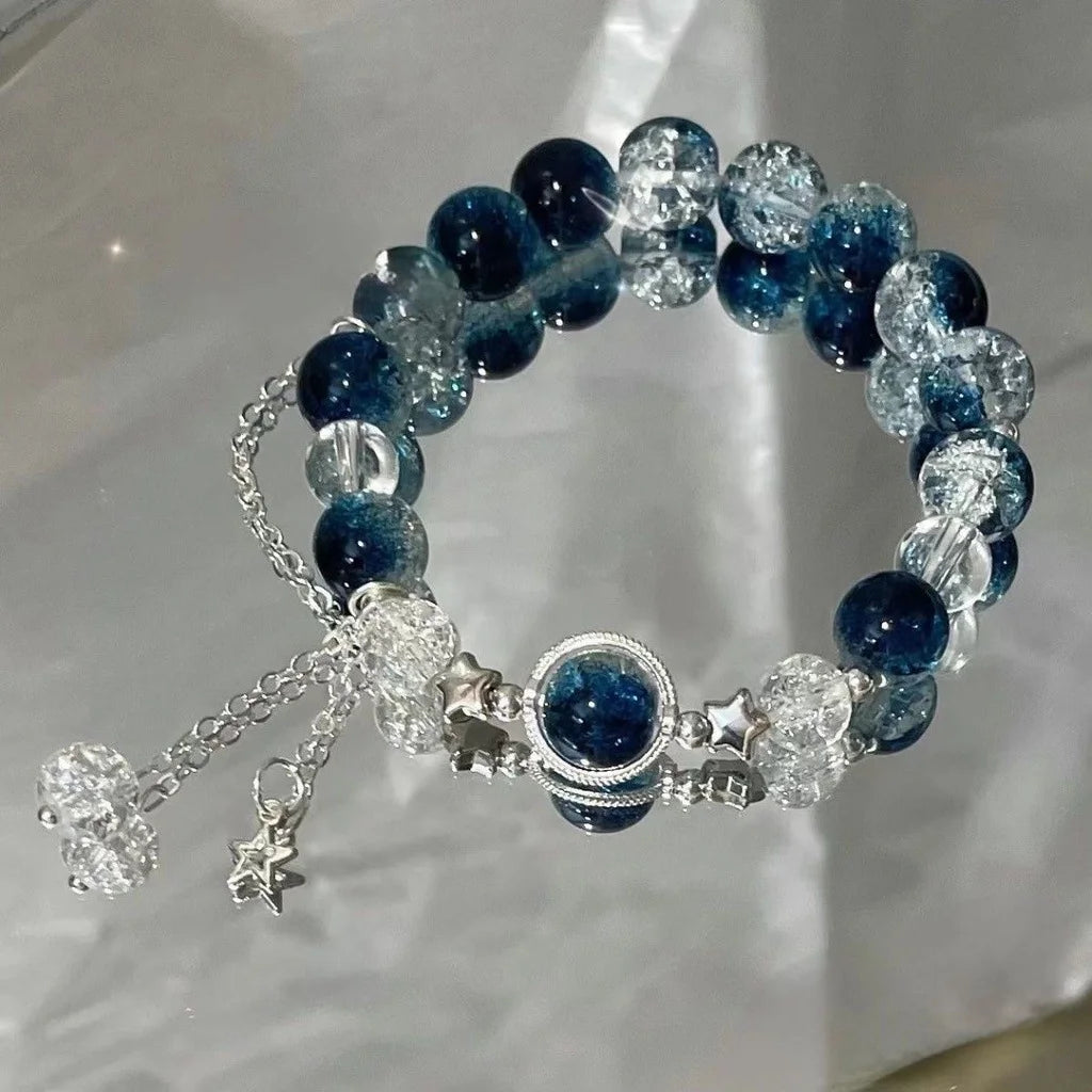 New Simple Beads Crystal Bracelet - Image 22