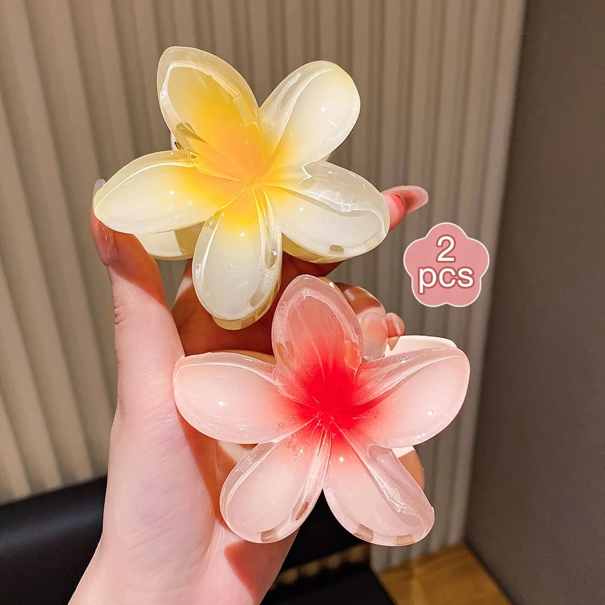 Vibrant Floral Hair Claws – Elegant Accessories for Every Occasion - Image 7