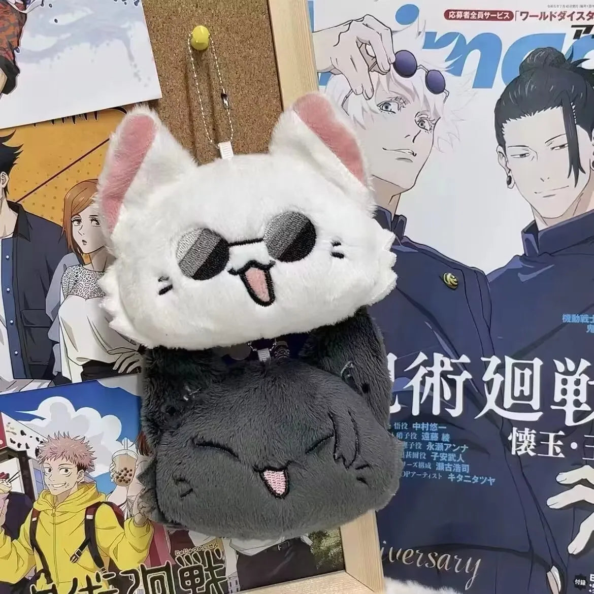 Geto Suguru and Satoru Gojo Plush Cosplay Keychains - Image 2