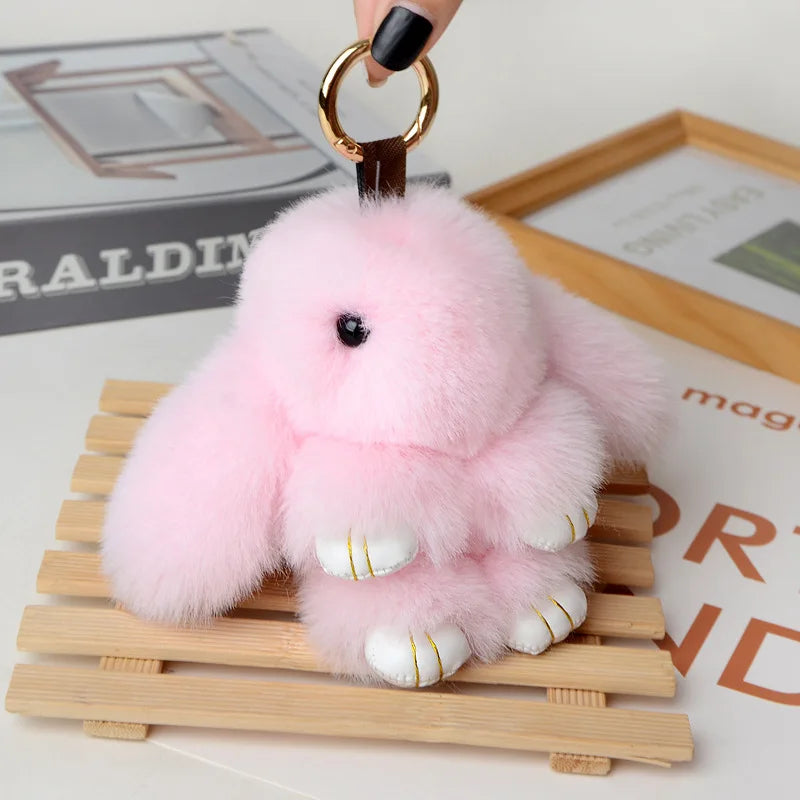 Cute Pluff Bunny Keychain - Image 10