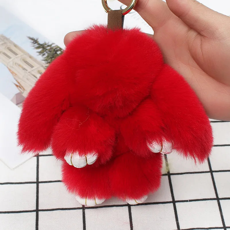 Cute Pluff Bunny Keychain - Image 3