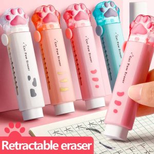 Kawaii Retractable Cute Cat Eraser