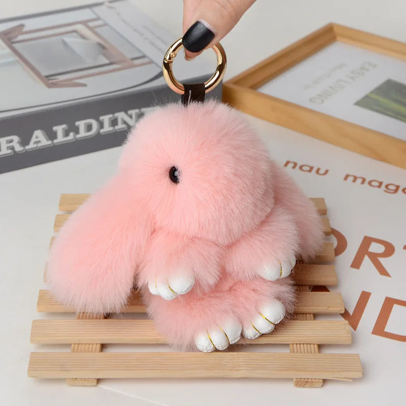 Cute Pluff Bunny Keychain - Image 9