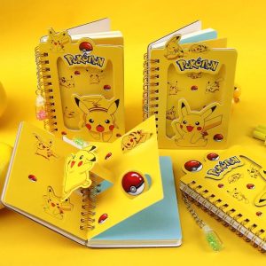 Pokemon Pikachu Coil Book – Cute Anime Notebook for Fans & Collectors