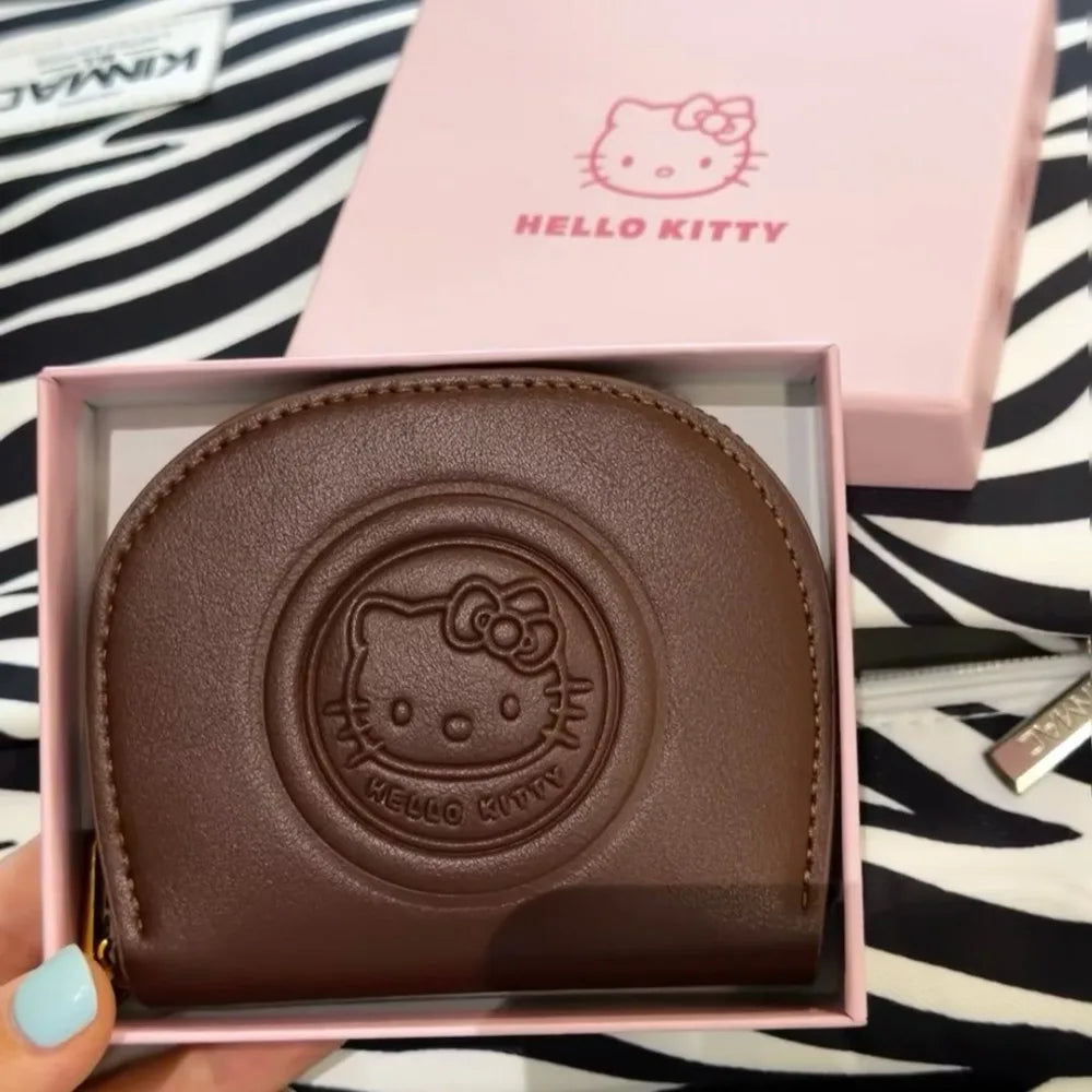 Kawaii Cartoon HELLO KITTY Retro Card Bag – Cute Wallet - Image 2