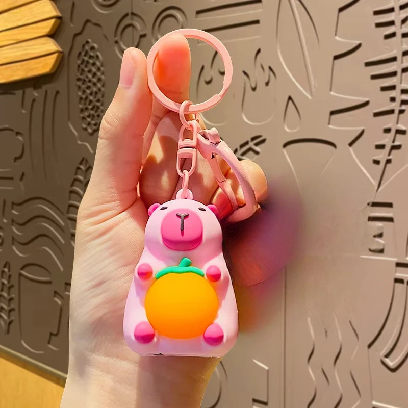 Simulation Capybara Anime Keychain - Image 7