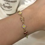 Sweet Daisy Flower Bracelet