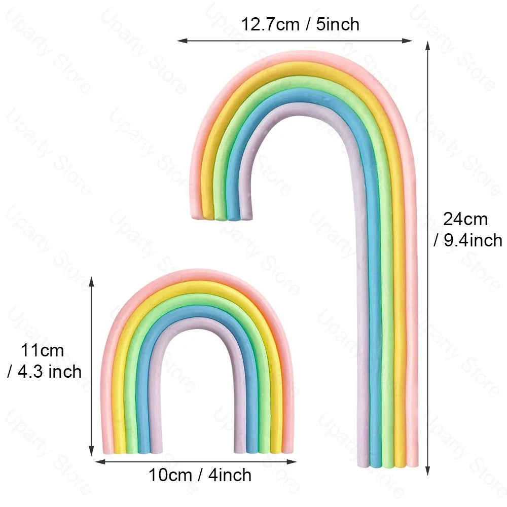 2 Packs Rainbow Cake Toppers - Image 10