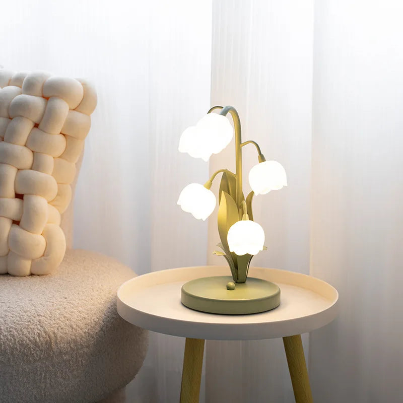LED Flower Table Lamp – Creative Design for Elegant Home Decor - Image 3