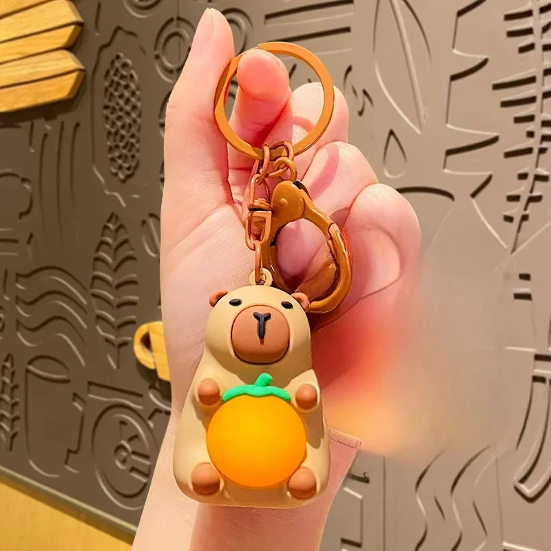 Simulation Capybara Anime Keychain - Image 2