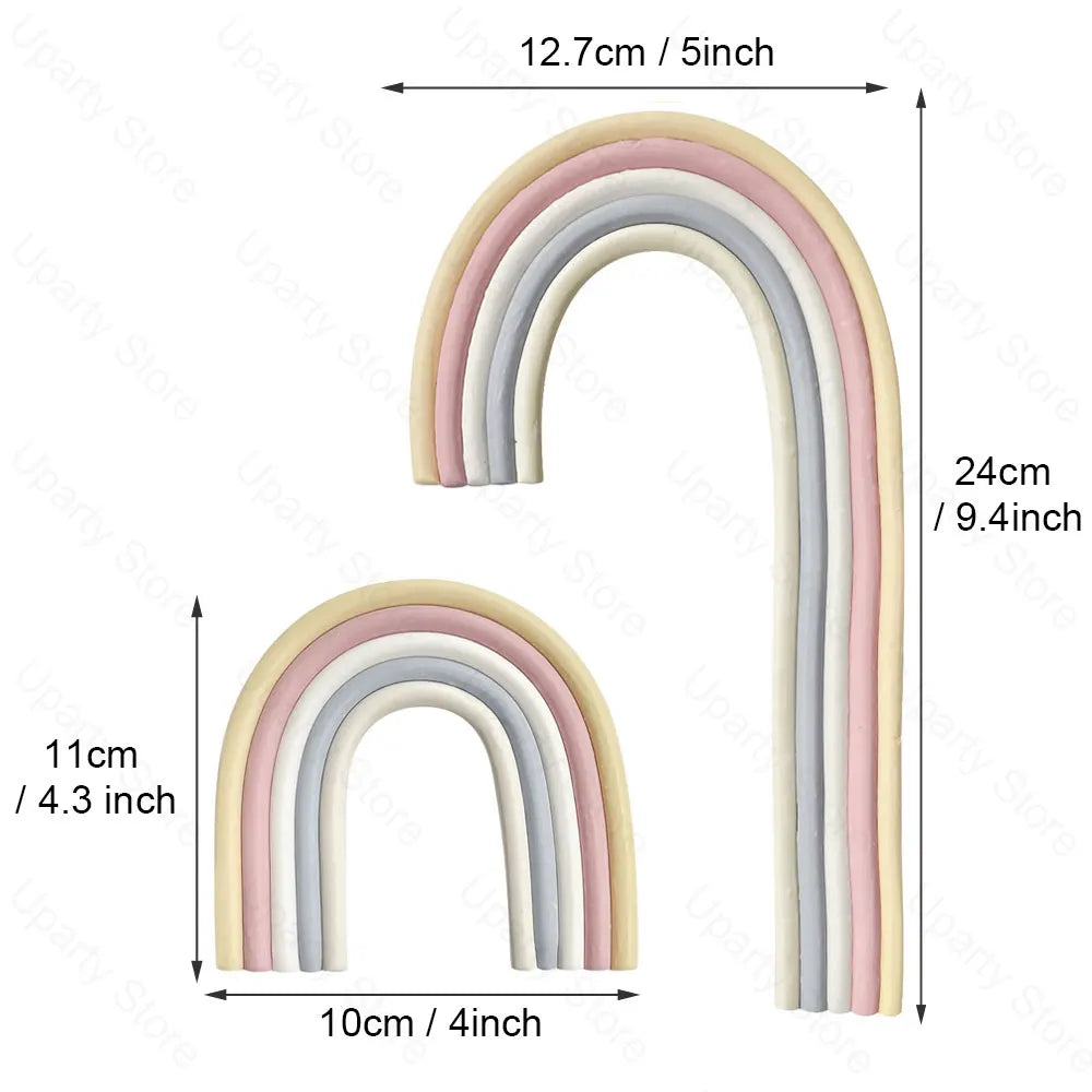 2 Packs Rainbow Cake Toppers - Image 11