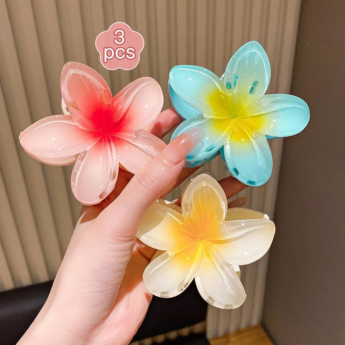 Vibrant Floral Hair Claws – Elegant Accessories for Every Occasion - Image 11