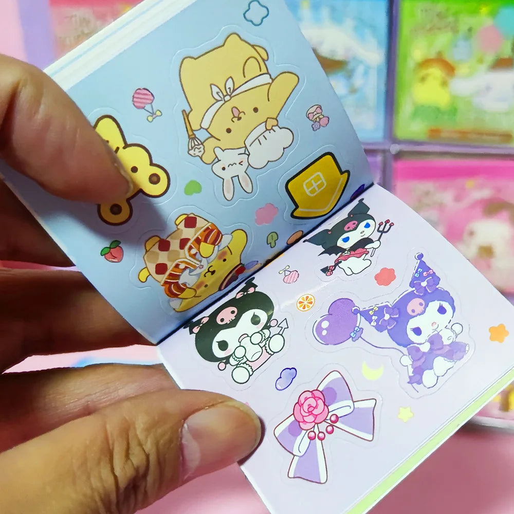 Sanrio Gold Stamping Square Stickers – Perfect for Kids and Collectors - Image 4