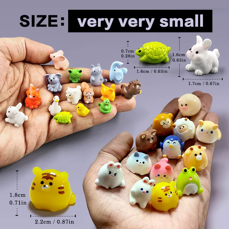 10Pcs Easter Animal Figurines Set - Image 6