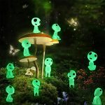 10 Pieces Miniature Luminous Princess Landscape Decorations