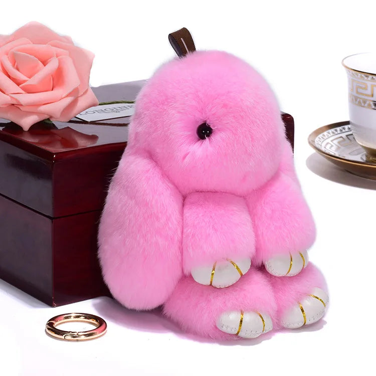 Cute Pluff Bunny Keychain - Image 20