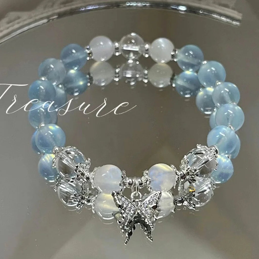 New Simple Beads Crystal Bracelet - Image 12